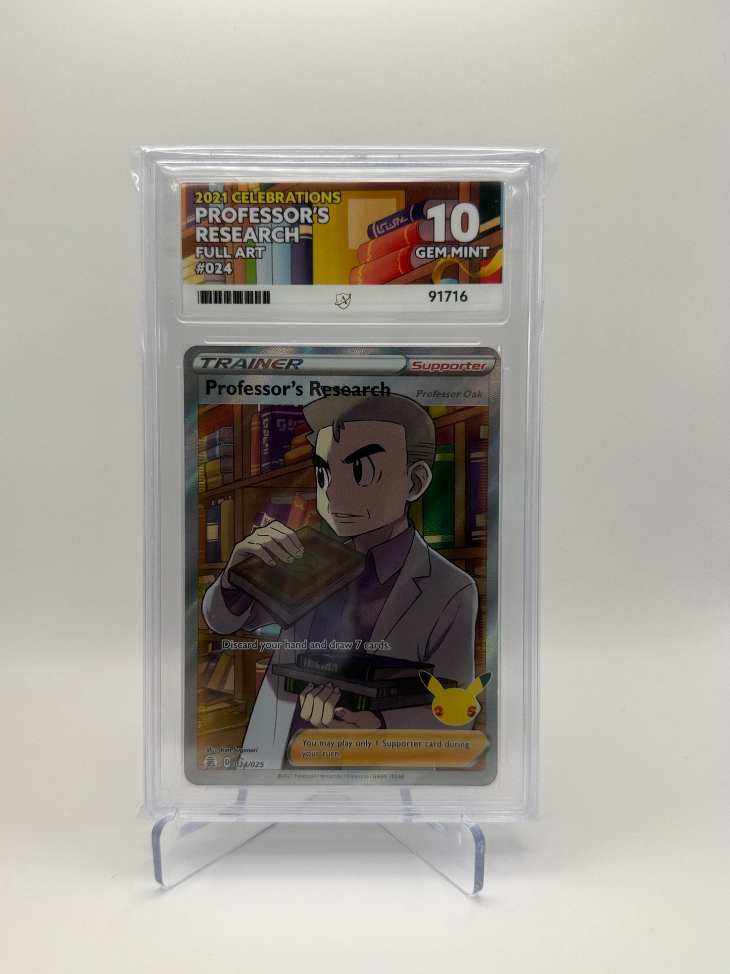 Professor's Research #024 Celebrations Ace 10 Gem Mint