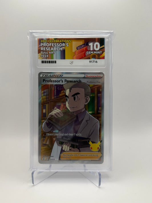 Professor's Research #024 Celebrations Ace 10 Gem Mint